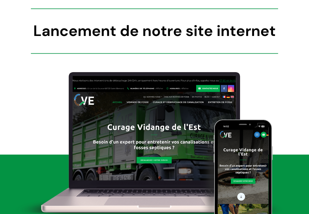 LE SAVIEZ VOUS FACEBOOK 1080X750 | CVE SARL « Lancement de notre site internet » Riedisheim