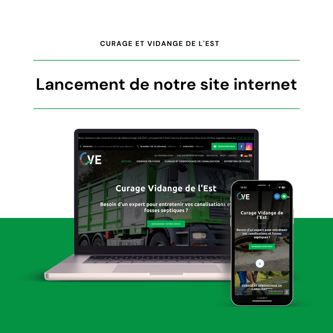 LE SAVIEZ VOUS FACEBOOK | CVE SARL « Lancement de notre site internet » Riedisheim