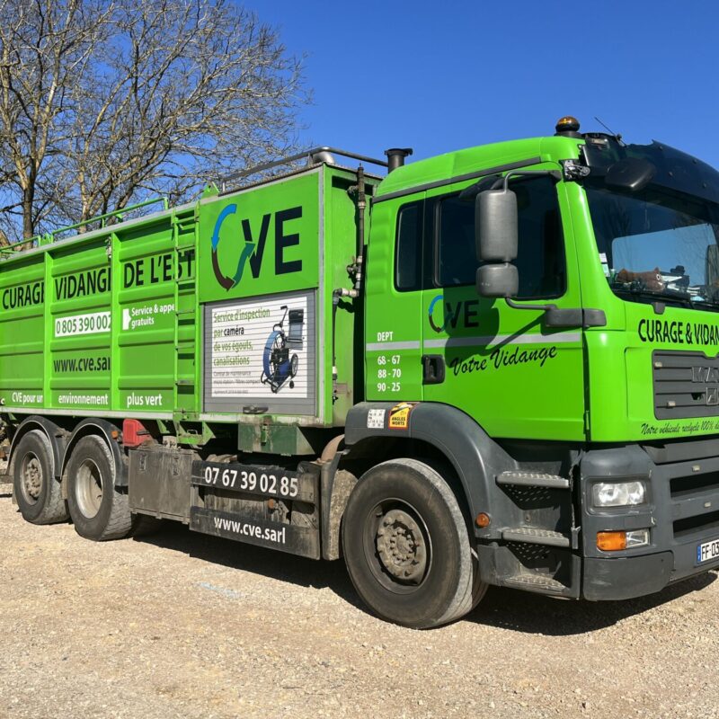 Notre camion de vidange innovant : d&eacute;couvrez son fonctionnement ! Audincourt